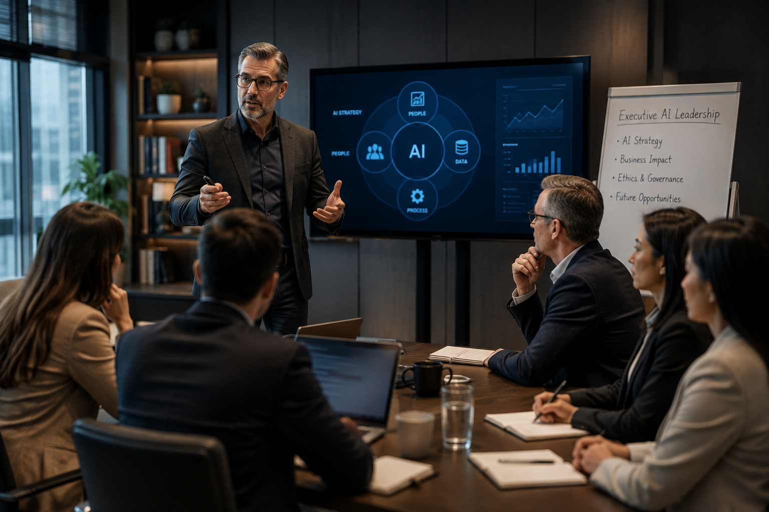 Executive AI education session
